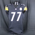 pittsburgh steelers 77 jesse davis game used unlaundered home jersey Collection - Steelers Jerseys & Hats | Steelers Fan Gear