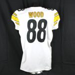 pittsburgh steelers 88 trevor wood 2019 game used away jersey Collection - Steelers Jerseys & Hats | Steelers Fan Gear