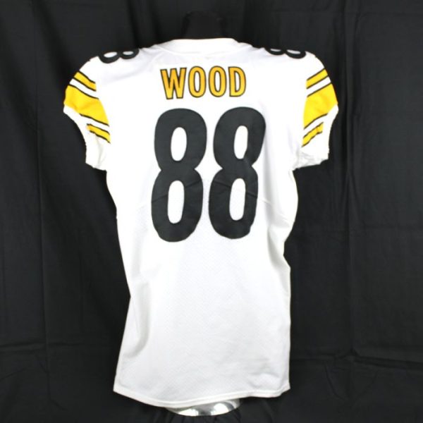 pittsburgh steelers 88 trevor wood 2019 game used away jersey Collection - Steelers Jerseys & Hats | Steelers Fan Gear