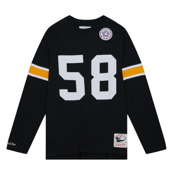 pittsburgh steelers mitchell amp ness lambert 58 long sleeve t-shirt Collection - Steelers Jerseys & Hats | Steelers Fan Gear