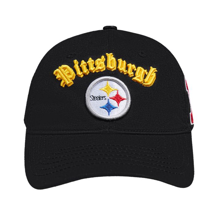 pittsburgh steelers pro standard old english black dad hat Collection - Steelers Jerseys & Hats | Steelers Fan Gear