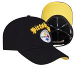 pittsburgh steelers pro standard old english black dad hat Collection - Steelers Jerseys & Hats | Steelers Fan Gear