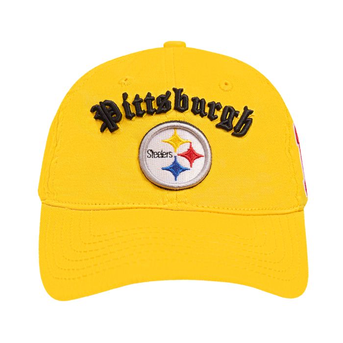 pittsburgh steelers pro standard old english gold dad hat Collection - Steelers Jerseys & Hats | Steelers Fan Gear