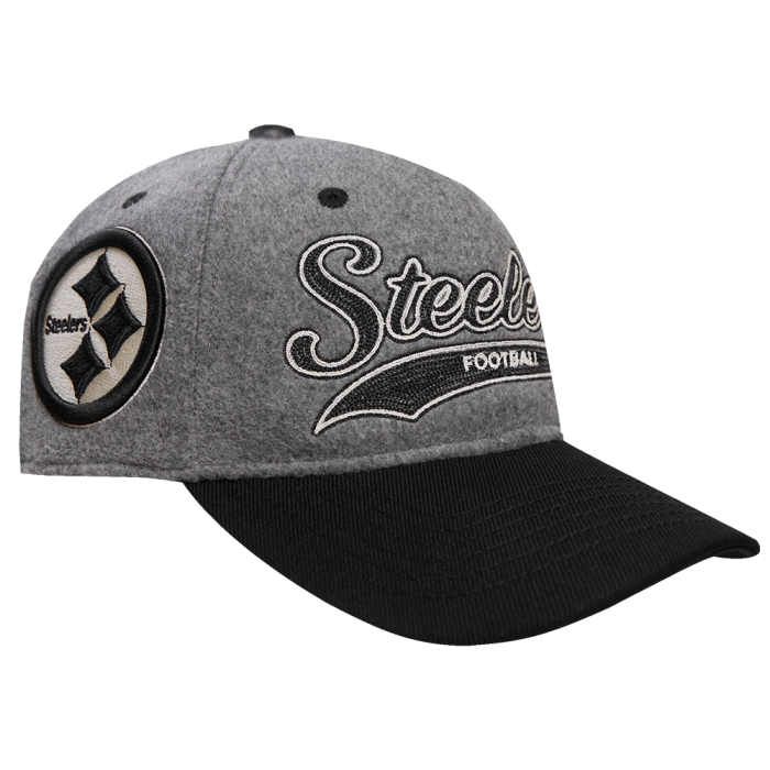pittsburgh steelers pro standard tail sweep grey arena hat Collection - Steelers Jerseys & Hats | Steelers Fan Gear