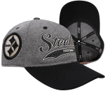 pittsburgh steelers pro standard tail sweep grey arena hat Collection - Steelers Jerseys & Hats | Steelers Fan Gear