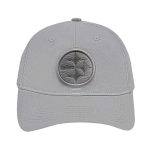 pittsburgh steelers pro standard triple tonal grey logo dad hat Collection - Steelers Jerseys & Hats | Steelers Fan Gear