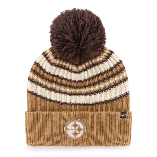 pittsburgh steelers womens 47 espresso cuff knit hat Collection - Steelers Jerseys & Hats | Steelers Fan Gear